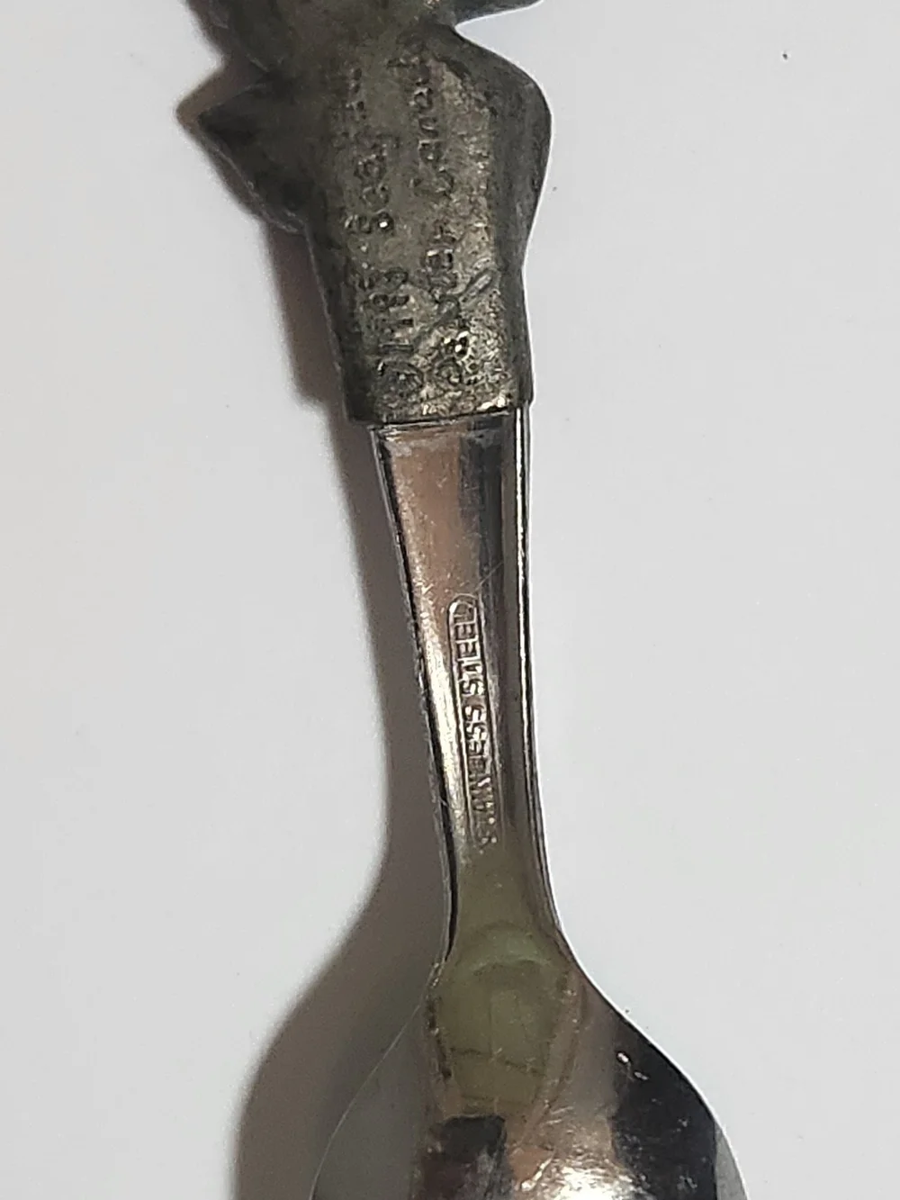 Vintage 1993 Seagull Pewter Children's Collection Baby's First Spoon Giraffe